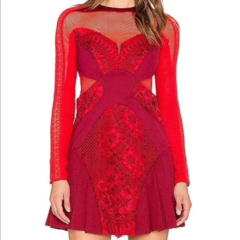 THREE FLOOR red dress. Never used .